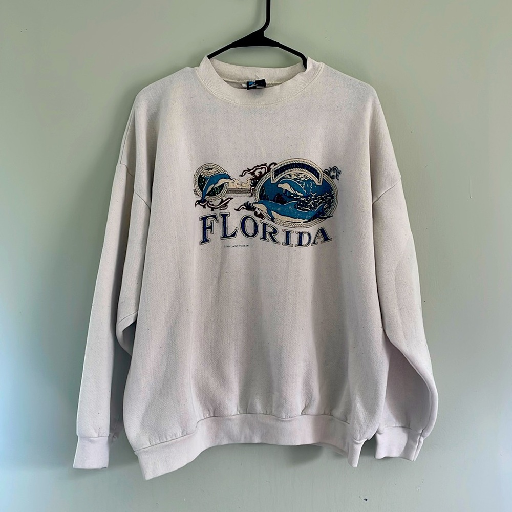 Vintage 1996 Mickey Disney Florida Crewneck Sweater Size X-Large